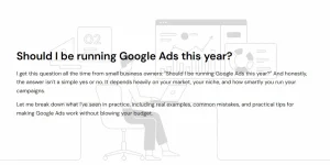 Should I be running Google Ads this year?